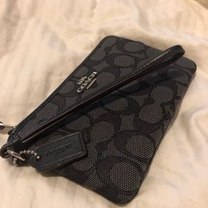 Coach Wristlet Black